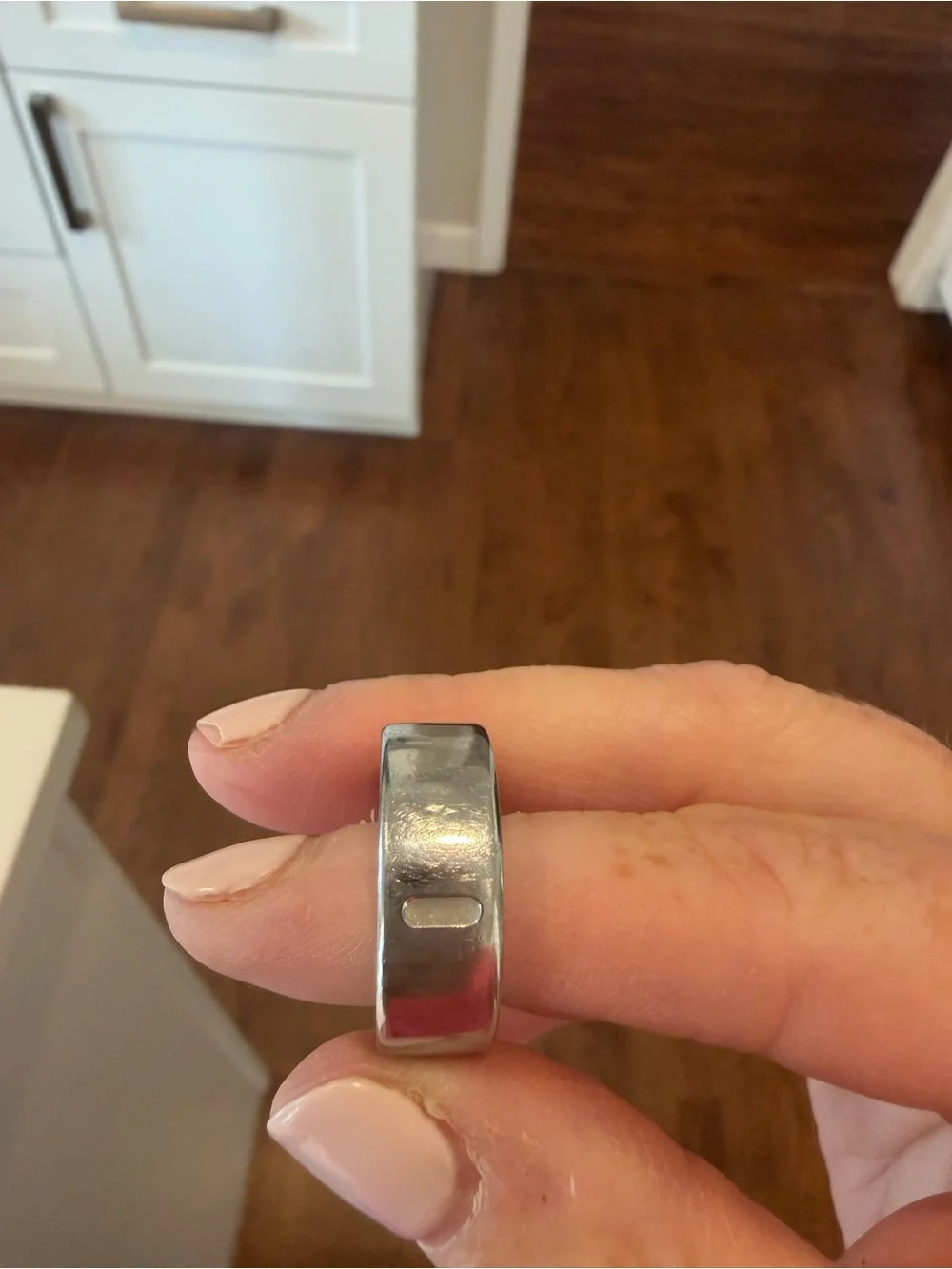 Oura Ring 4  Smart Ring - Silver size 7
